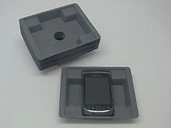 Black Smartphone Pulp Insert Tray: Standard