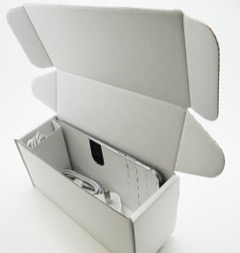 White Handset & Charger Carton