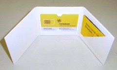 3 panel SIM Carrier wallet